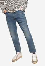 Star Applique Slim-Fit Jeans