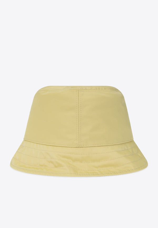 Reversible Logo-Patch Bucket Hat