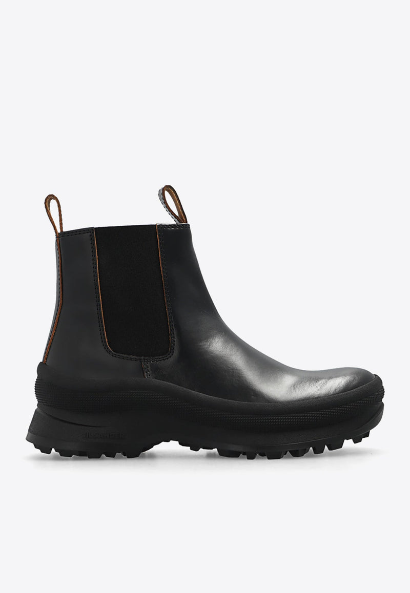 Calf Leather Chelsea Boots