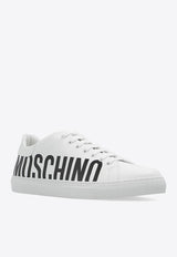 Logo Leather Sneakers