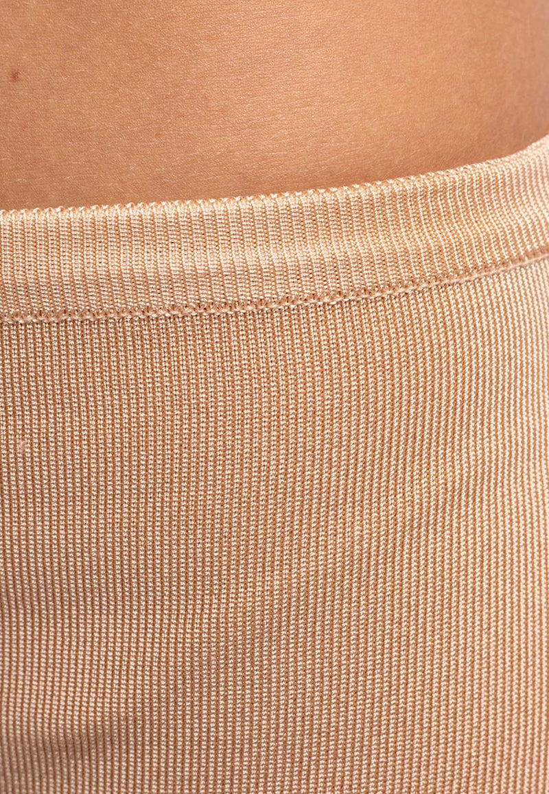 Ribbed-Knit Briefs