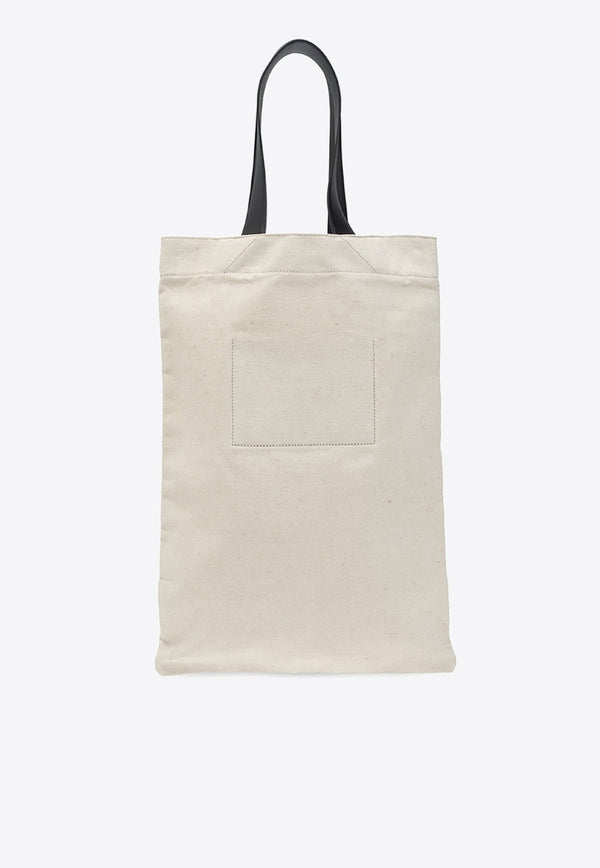 Logo Print Tote Bag