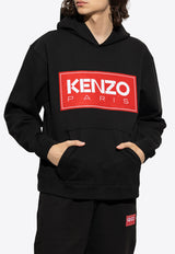 Logo-Patch Hooded Sweatshirt