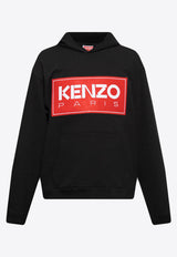 Logo-Patch Hooded Sweatshirt