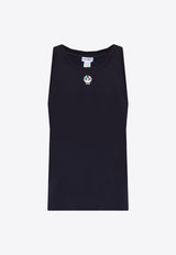 Crown and Laurel Patch Sleeveless T-shirt