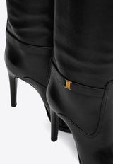 Diane 100 Grained Leather Knee-High Boots