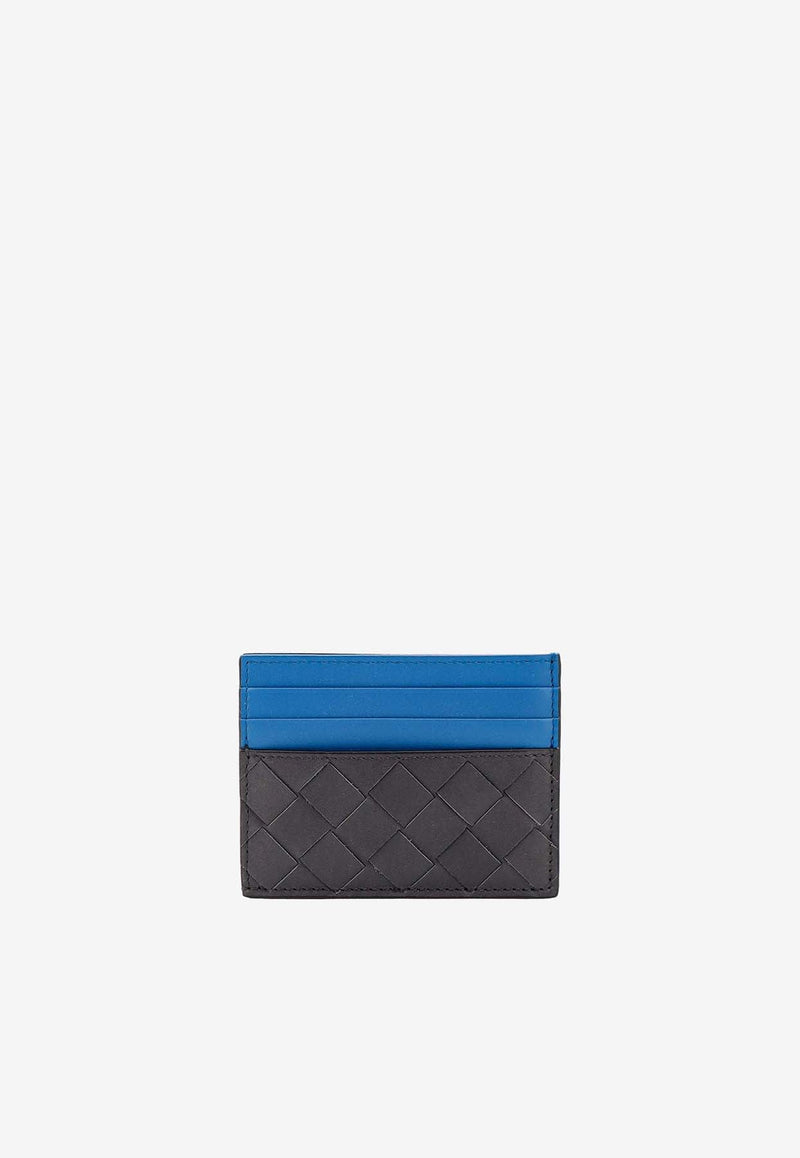 Intrecciato Leather Cardholder