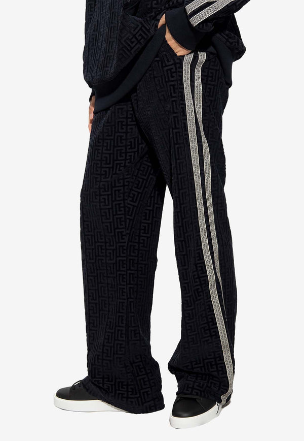 Monogram Jacquard Track Pants