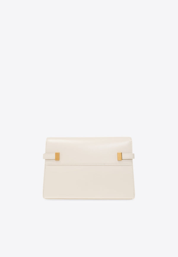 Small Manhattan Calf Leather Shoulder Bag