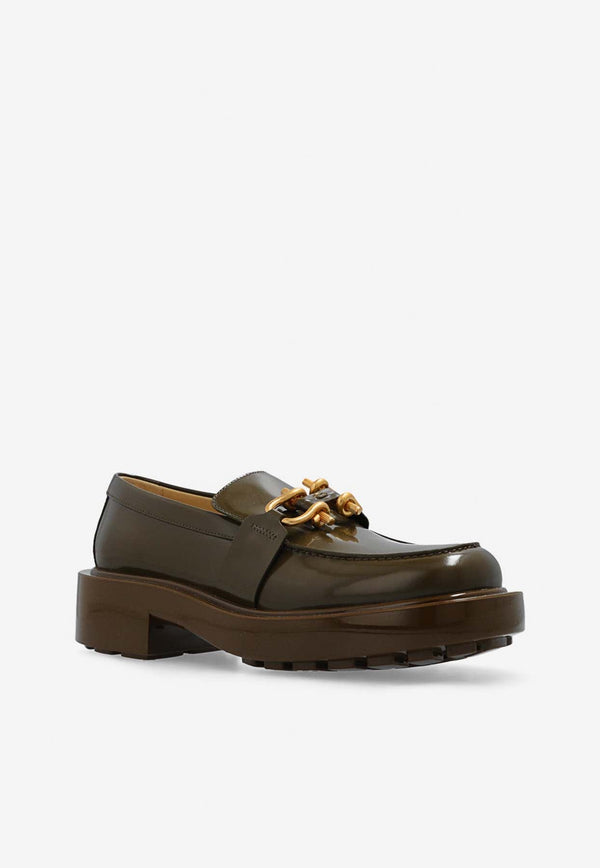 Monsieur Polished Leather Loafers