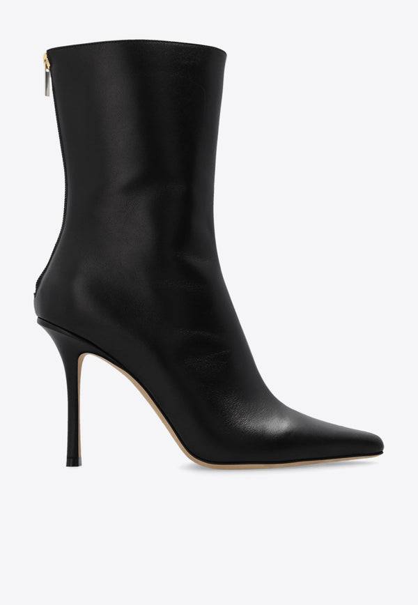 Agathe 100 Ankle Boots in Calf Leather
