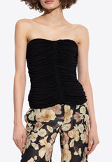 Ruched Strapless Top