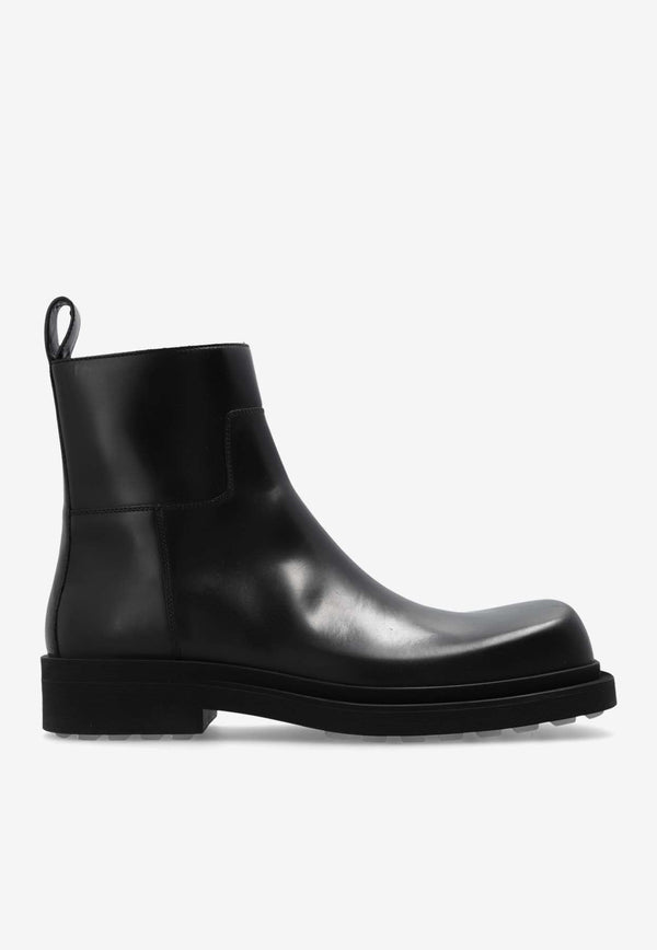 Ben Leather Ankle Boots