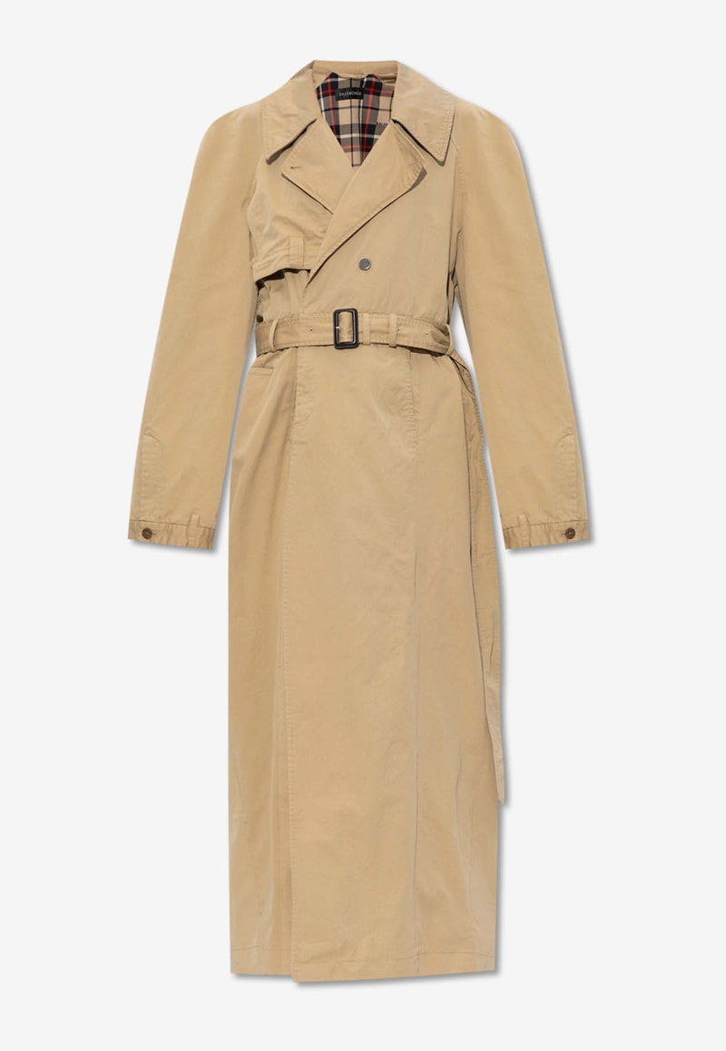 Oversized Deconstructed Trench Coat