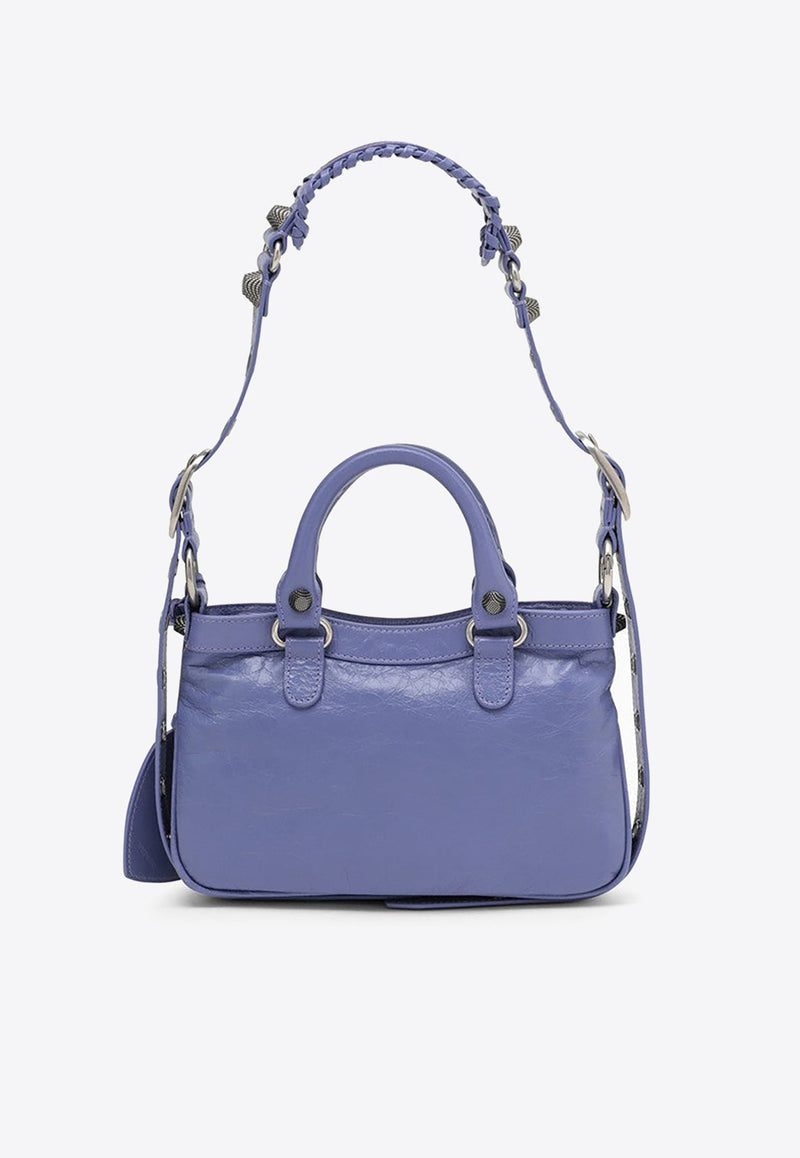Small Le Cagole Shoulder Bag in Calf Leather