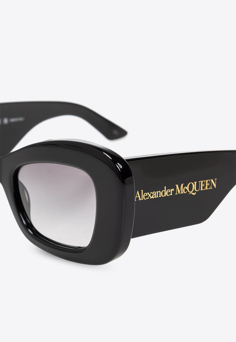 Bold Logo Cat-Eye Sunglasses