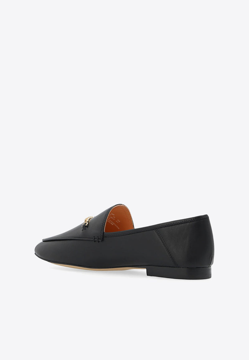 Hanna Leather Chain Loafers