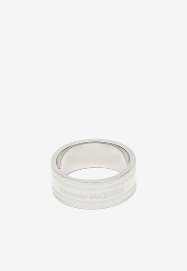 Enamel Tag Ring