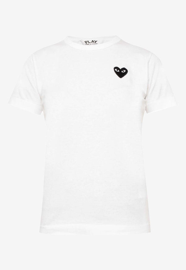 Heart Patch Crewneck T-shirt