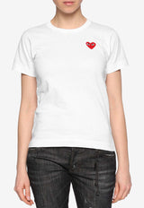 Heart Patch Crewneck T-shirt