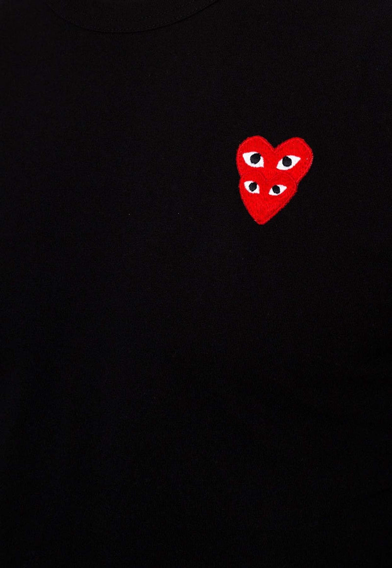 Heart Patch Long-Sleeved T-shirt