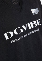 Logo-Printed V-neck T-shirt