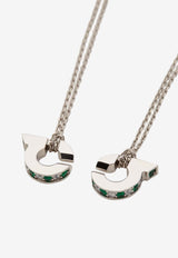 Double-Gancini Chain Necklace