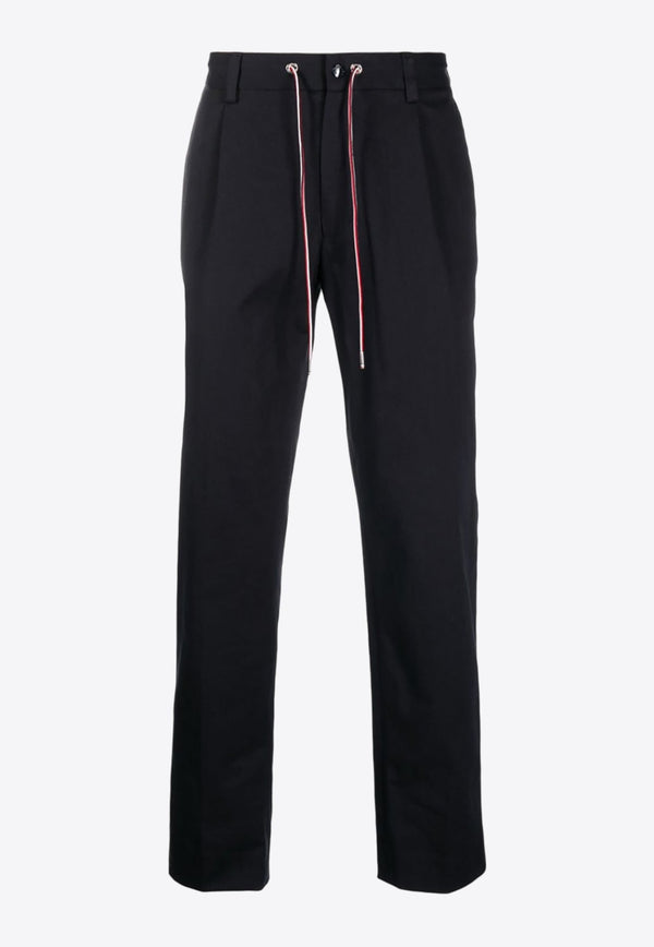 Straight-Leg Drawstring Pants