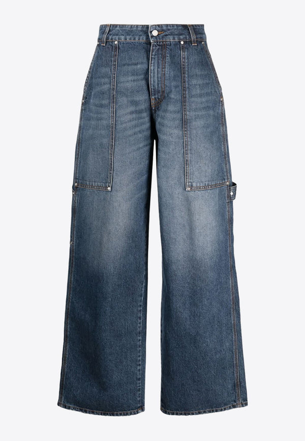 Wide-Leg Jeans