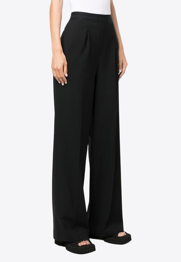 Wide-Leg Tailored Pants