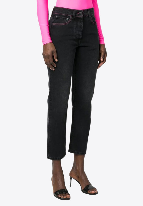 Basic Straight-Leg Jeans