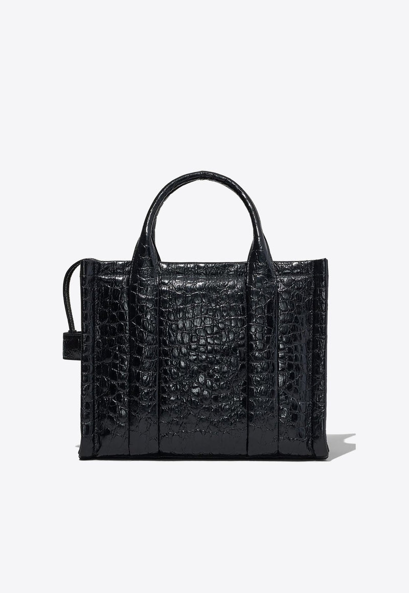 The Medium Croc-Embossed Leather Tote Bag