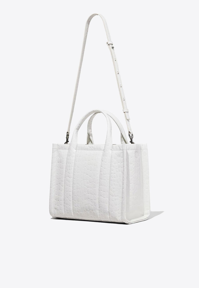 The Medium Croc-Embossed Leather Tote Bag