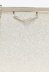 Ellipse Glittered Clutch Bag