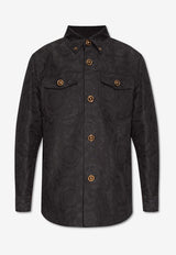 Barocco Jacquard Long-Sleeved Shirt