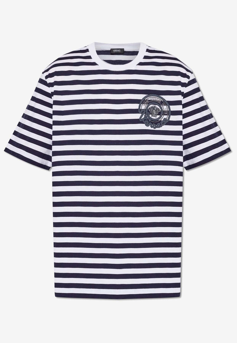 Nautical Stripe Crewneck T-shirt