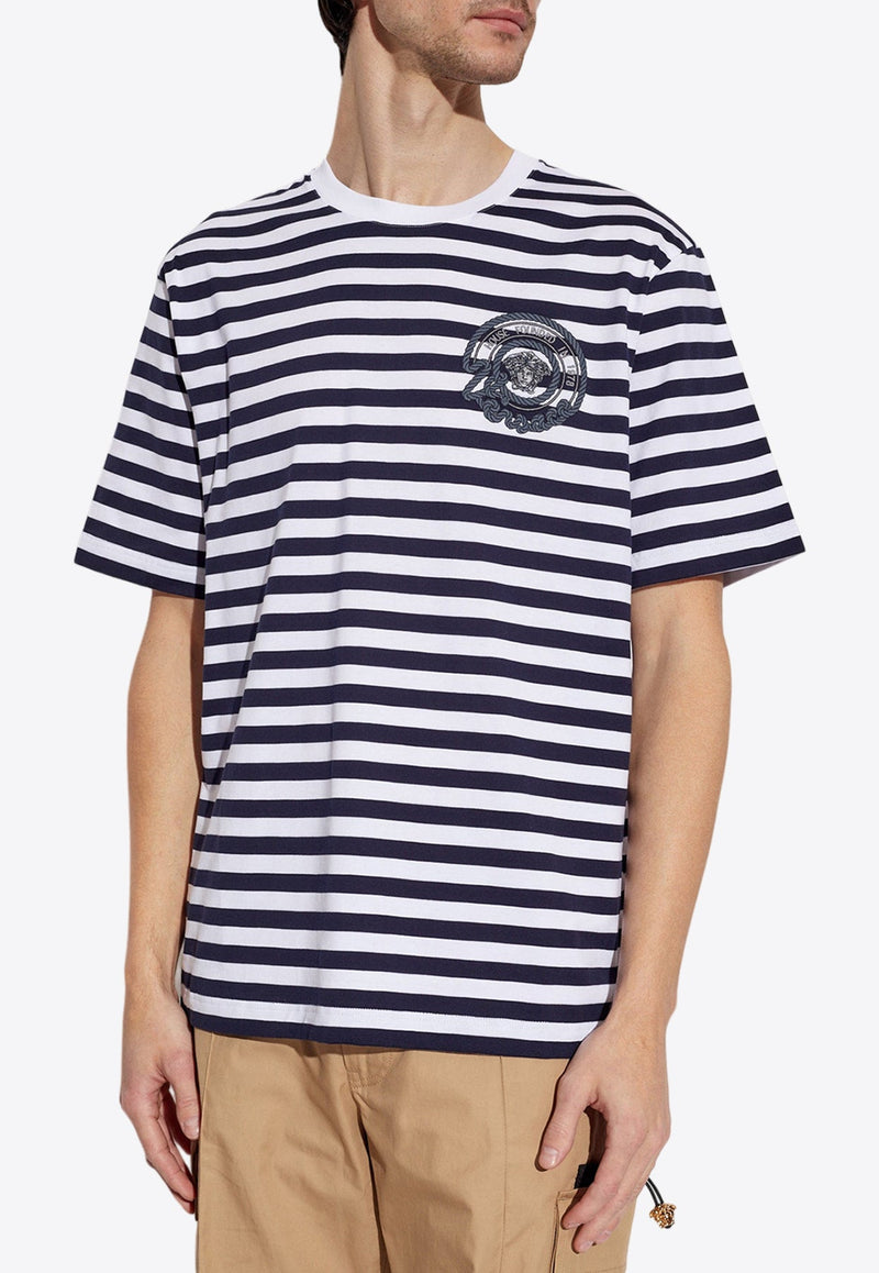 Nautical Stripe Crewneck T-shirt