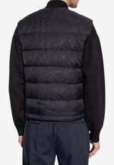 Barocco Pattern Quilted Vest