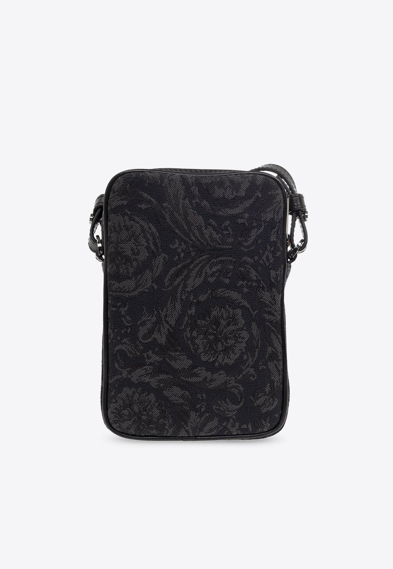 Small Barocco Print Messenger Bag