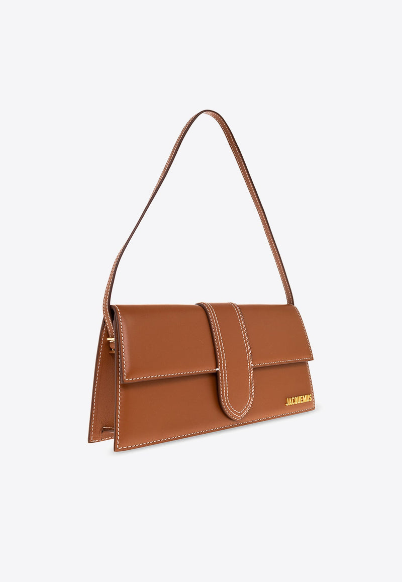 Le Bambino Long Leather Top Handle Bag