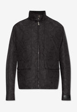 Barocco Jacquard Zip-Up Jacket