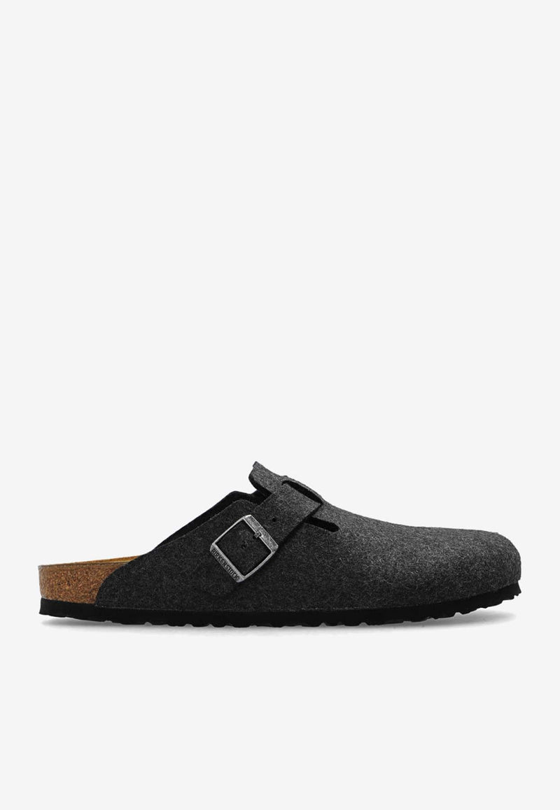 Boston Felt Mules