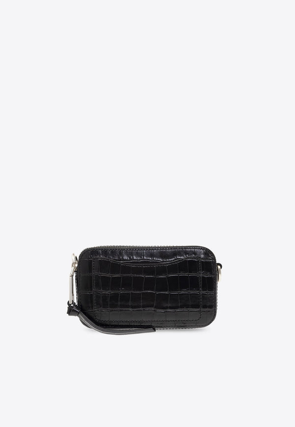 The Snapshot Croc-Embossed Leather Camera Bag