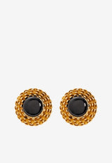 Vintage Cabochon Earrings