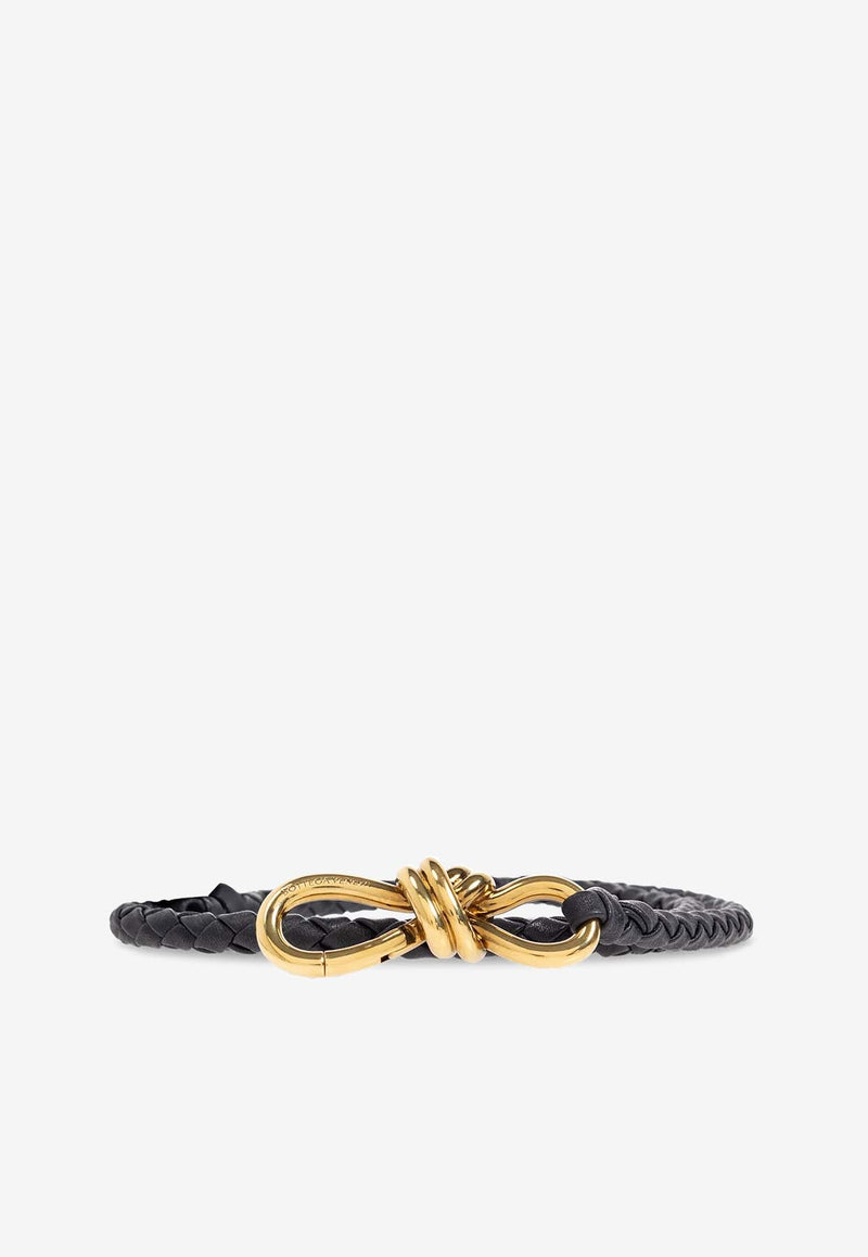 Andiamo Knotted-Buckle Belt