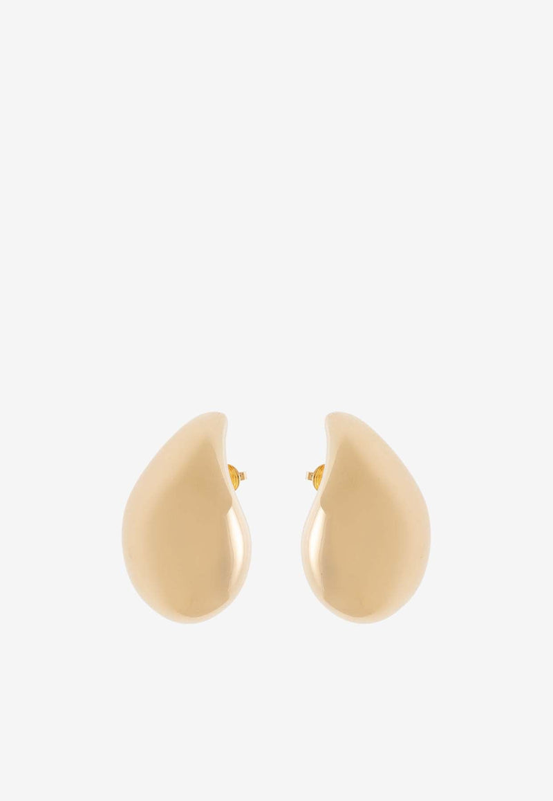 Large Drop-Shaped Earrings