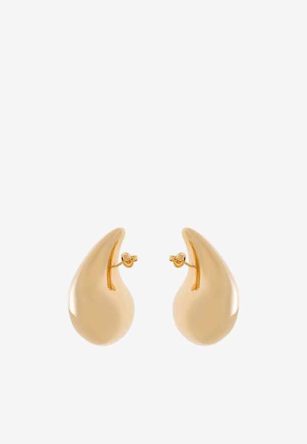 Large Drop-Shaped Earrings