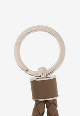 Intreccio Leather Key Ring