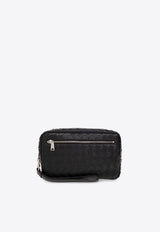 Intrecciato Leather Zip Pouch