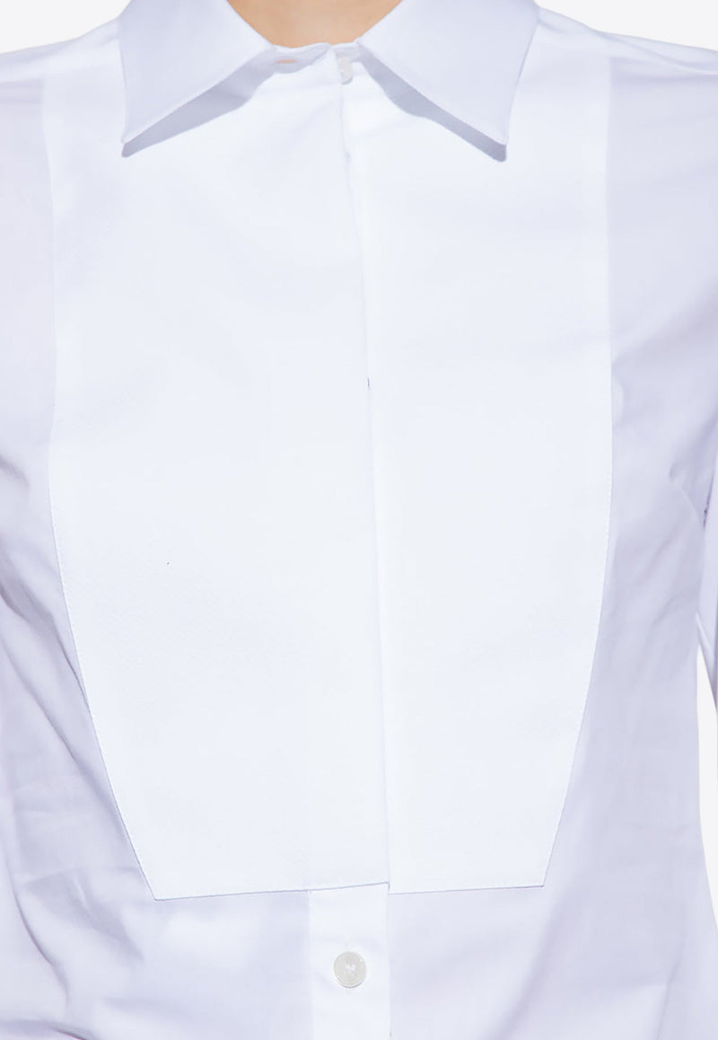 Stretch Tuxedo Long-Sleeved Shirt
